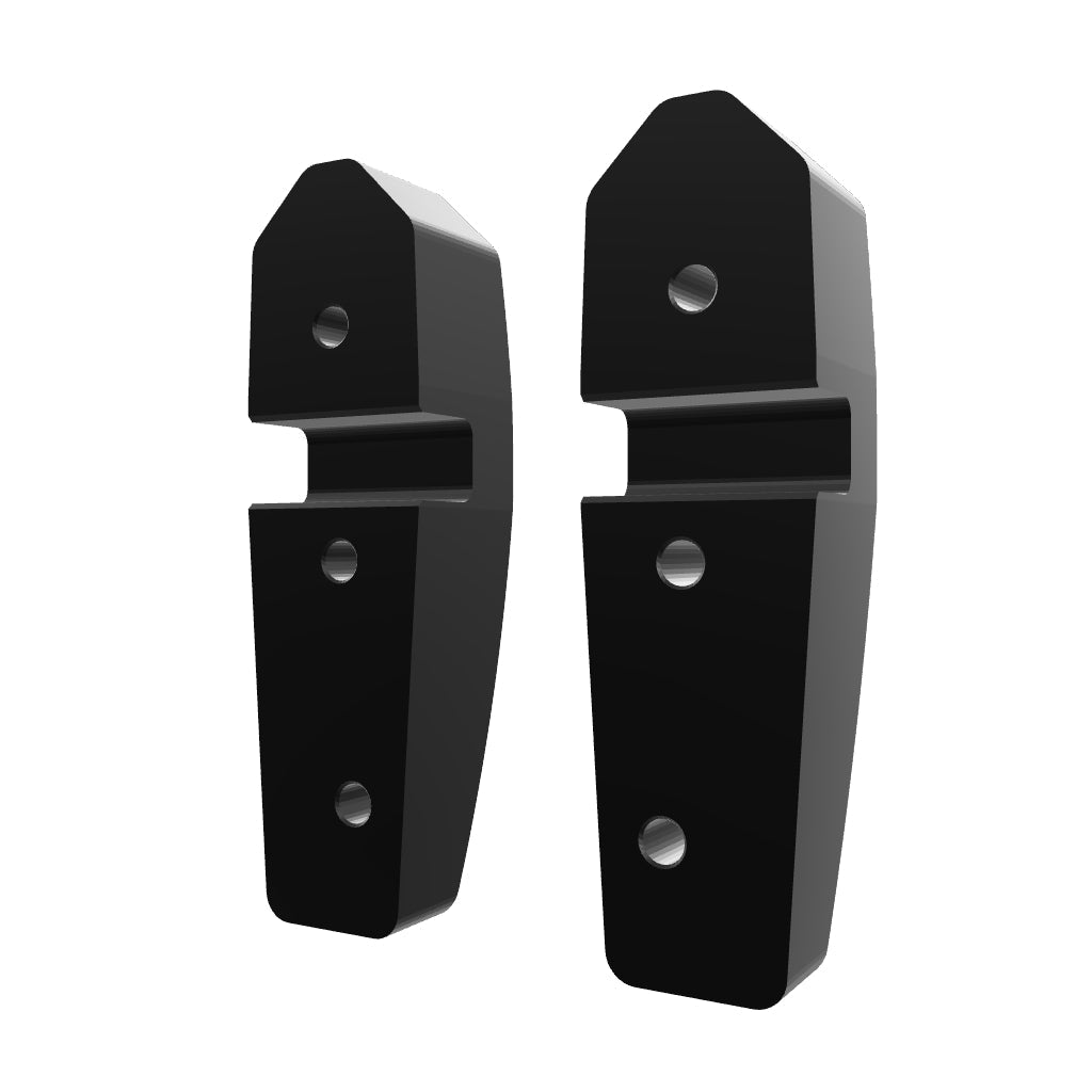 Billet Aluminium Window Blocks for Land Rover Defender (Pair) – Rocky 4x4